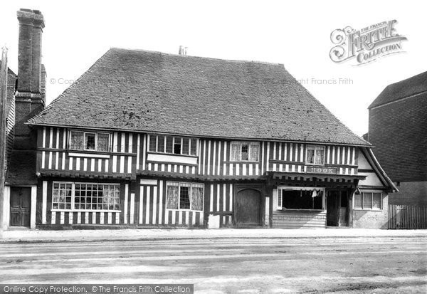 Photo of Tenterden, Old House In High Street 1900