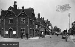 Police Station And High Street c.1910, Tenterden