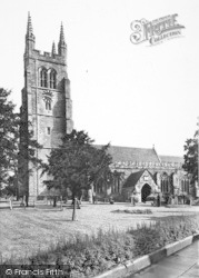 St Mildred's Church c.1955, Tenterden