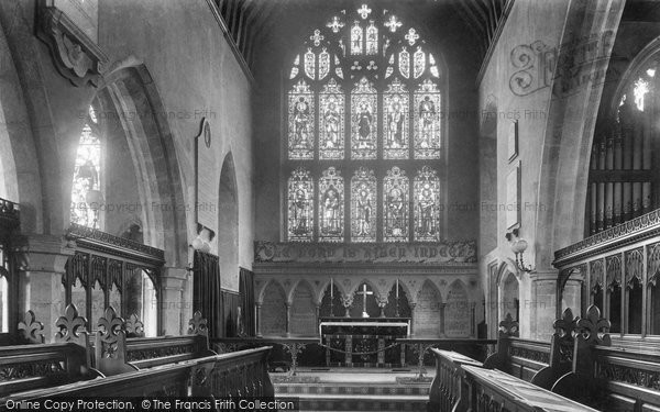 Photo of Tenterden, St Mildred's Church, Interior 1900