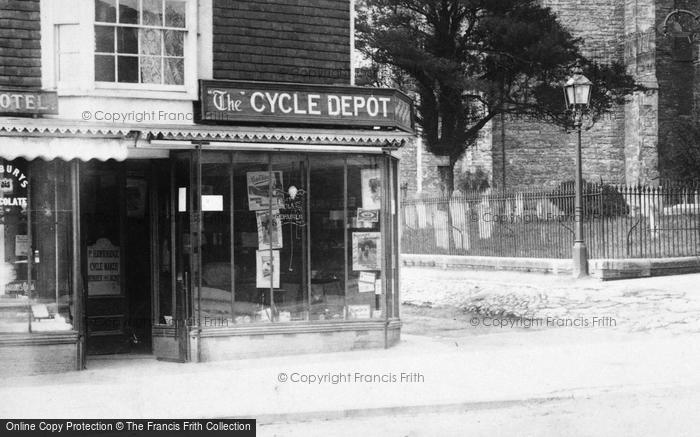 Photo of Tenterden, The Cycle Depot 1903