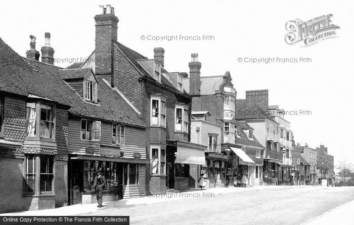 Photo of Tenterden, The High Street 1900