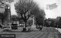 The Town Green, The Memorial c.1950, Tenterden