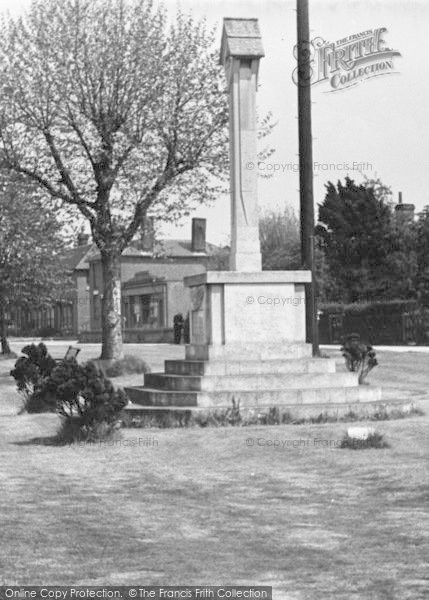 Photo of Tenterden, The War Memorial c.1950