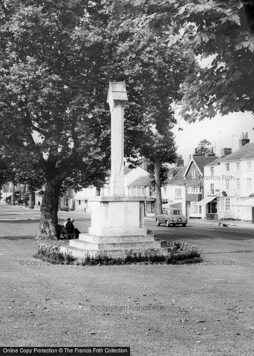 Photo of Tenterden, The War Memorial c.1965