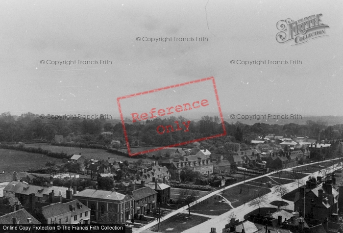 Photo of Tenterden, View From The Church, Looking West 1900