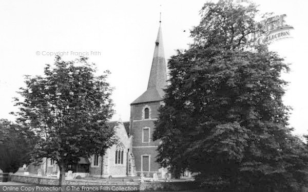 Photo of Terling, All Saints Church c.1965