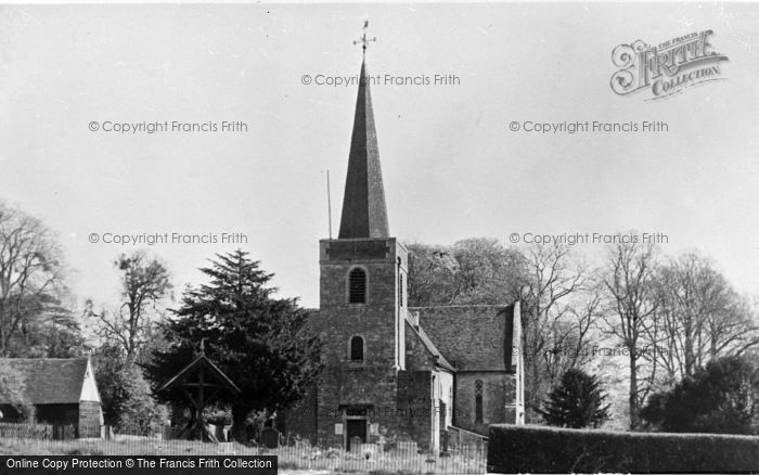 Photo of Teston, Church Of St Peter And St Paul c.1955