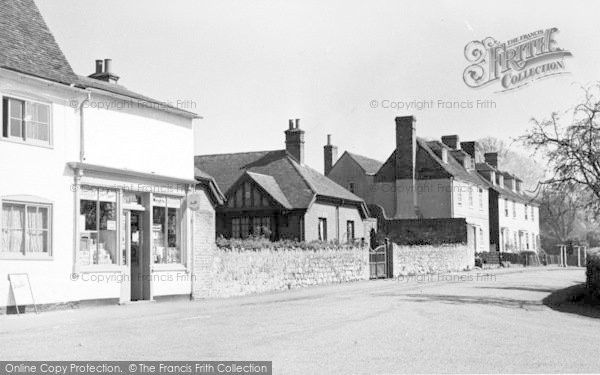 Photo of Teston, The Post Office And Village c.1955