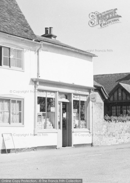Photo of Teston, The Post Office c.1955