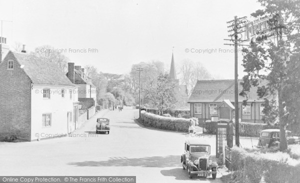 Photo of Teston, The Street c.1955