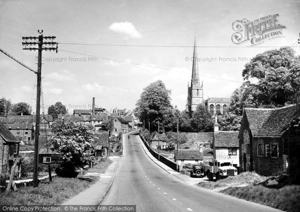Photo of Tetbury, Bath Road c.1955
