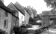 Tetbury, Chipping Steps c1955
