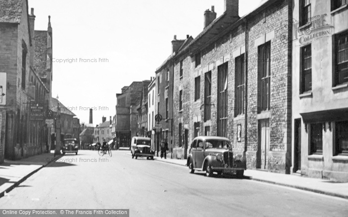 Photo of Tetbury, Chipping Street c.1950