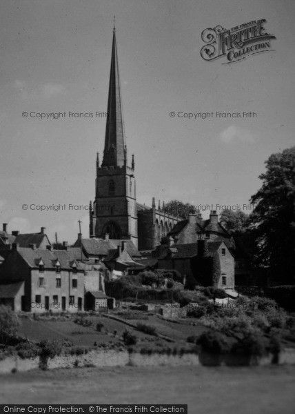 Photo of Tetbury, Church From Cutwell c.1955