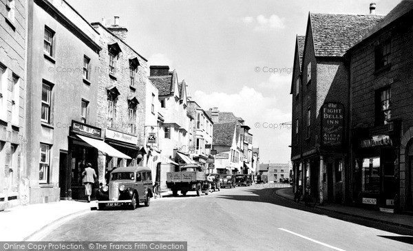 Photo of Tetbury, Church Street c.1949