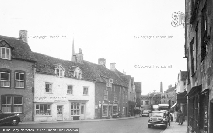 Photo of Tetbury, Church Street c.1955