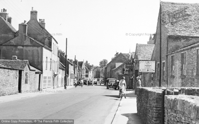 Photo of Tetbury, Hampton Street c.1955