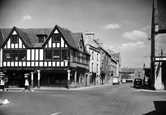 Long Street Corner c.1955, Tetbury