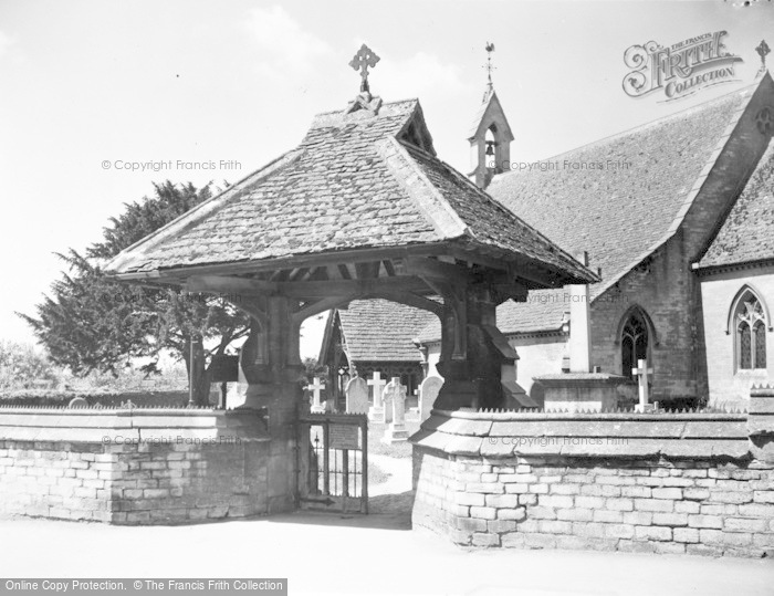 Photo of Tetbury, St Saviour's Church, Lych Gate c.1955