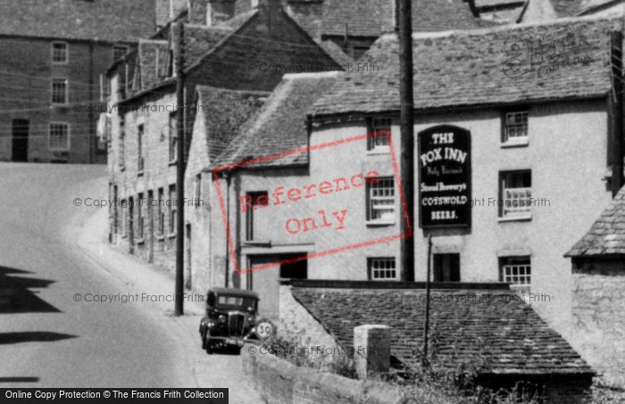 Photo of Tetbury, The Fox Inn c.1955