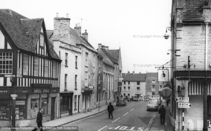 Photo of Tetbury, Town Hall c.1960