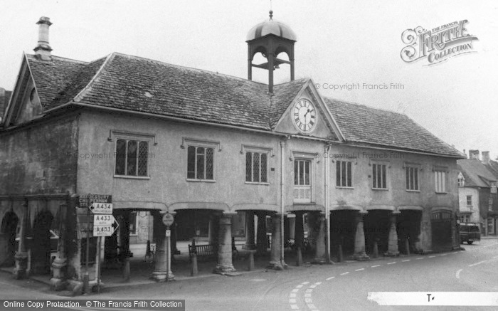 Photo of Tetbury, Town Hall c.1965