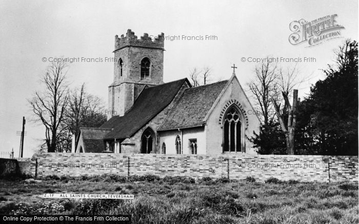 Photo of Teversham, All Saints' Church c.1965