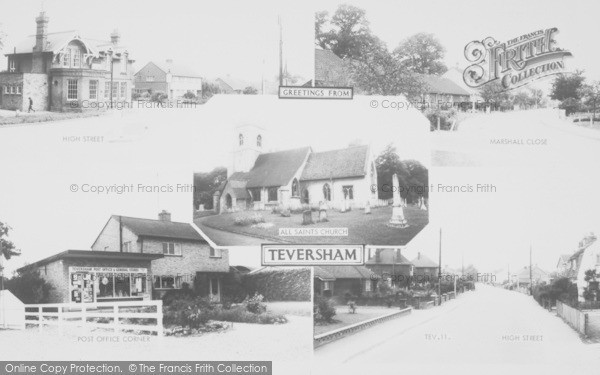 Photo of Teversham, Composite c.1965
