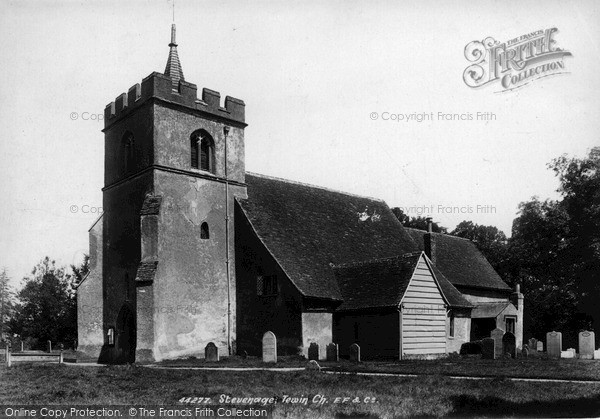 Photo of Tewin, St Peter's Church 1899