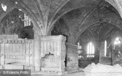Abbey, Ambulatory And Tombs 1923, Tewkesbury
