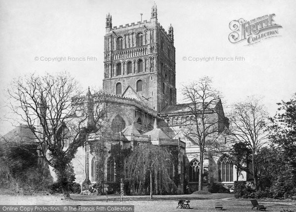 Photo of Tewkesbury, Abbey c.1869