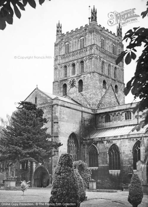 Photo of Tewkesbury, Abbey c.1955