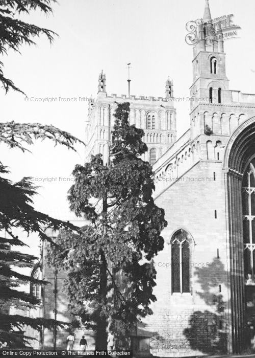Photo of Tewkesbury, Abbey c.1955