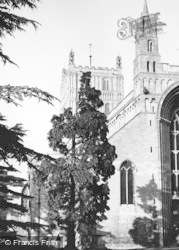 Abbey c.1955, Tewkesbury