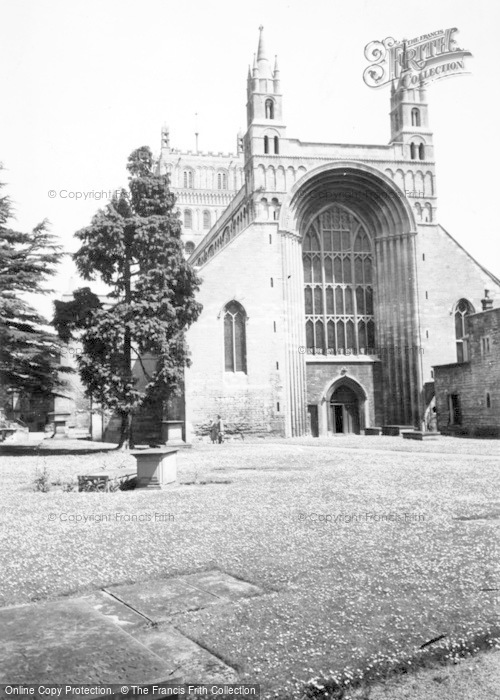 Photo of Tewkesbury, Abbey c.1960
