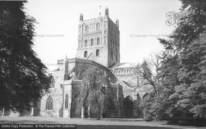 Photo of Tewkesbury, Abbey c.1960