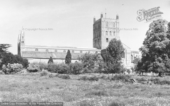 Photo of Tewkesbury, Abbey c.1960