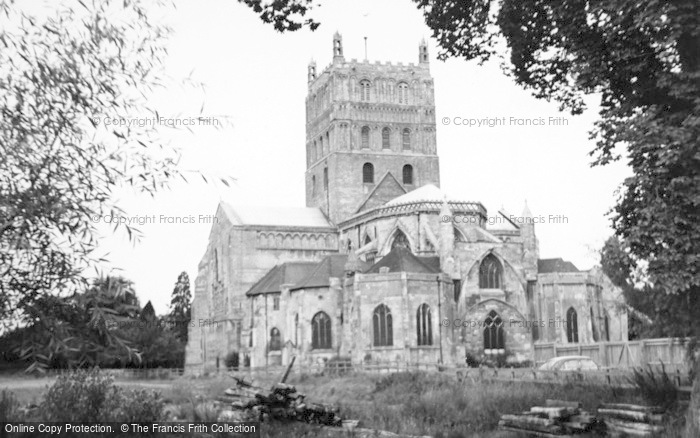 Photo of Tewkesbury, Abbey c.1960