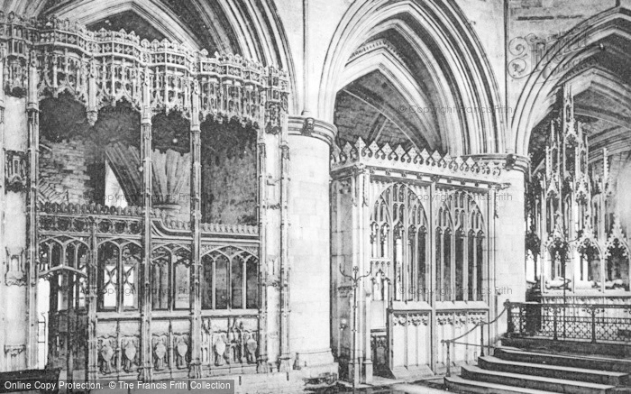 Photo of Tewkesbury, Abbey, Chapels In The Choir c.1900