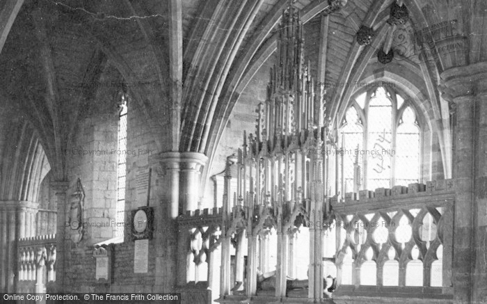 Photo of Tewkesbury, Abbey, Choir Ambulatory c.1869