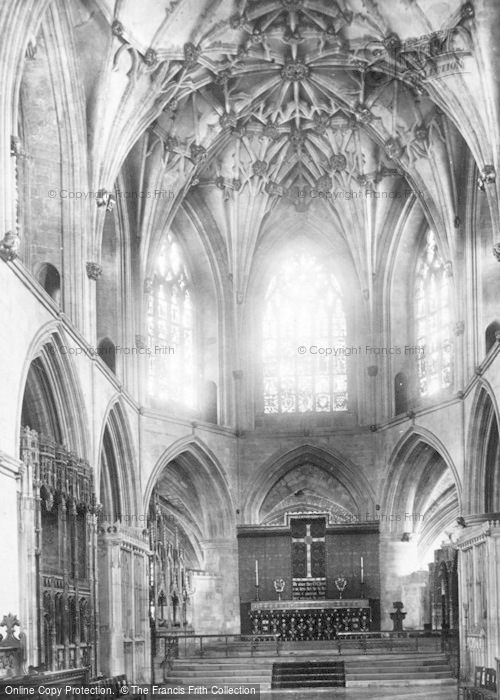 Photo of Tewkesbury, Abbey, Choir East 1891