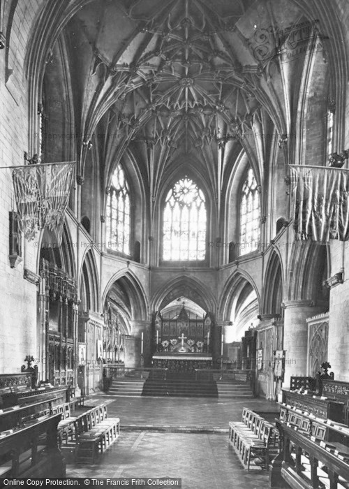 Photo of Tewkesbury, Abbey, Choir East 1923