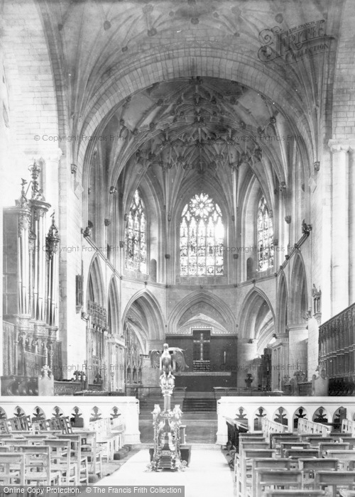Photo of Tewkesbury, Abbey, Choir East c.1869