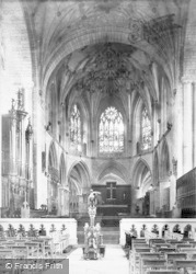 Abbey, Choir East c.1869, Tewkesbury