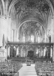 Abbey, Choir Screen 1907, Tewkesbury