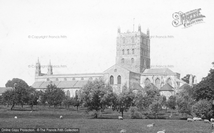 Photo of Tewkesbury, Abbey From South East 1891