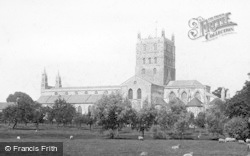 Abbey From South East 1891, Tewkesbury