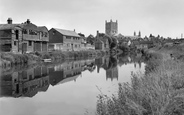 Abbey From The River Avon 1958, Tewkesbury