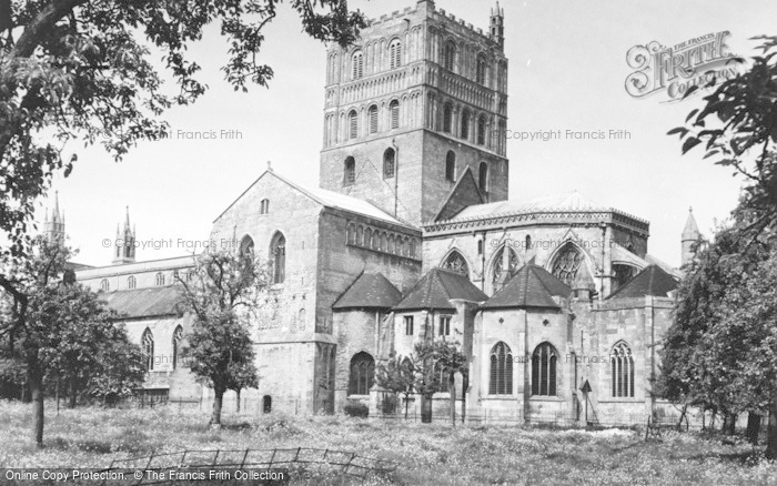 Photo of Tewkesbury, Abbey From The South East c.1960